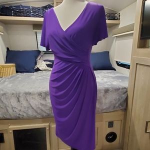 Lauren Ralph Lauren Purple Dress